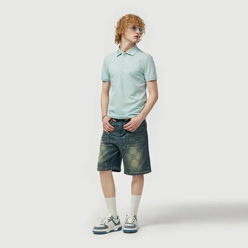 C'N'C Trend Series Denim Shorts Men's-7