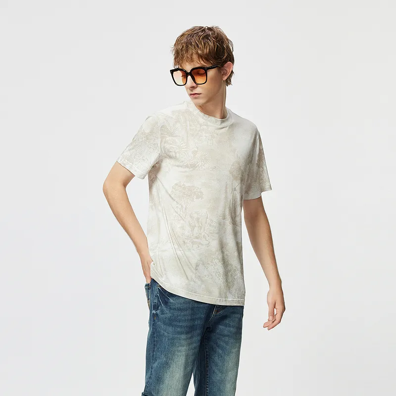 C'N'C Far Mountain Outdoor Series T Shirts Men-4