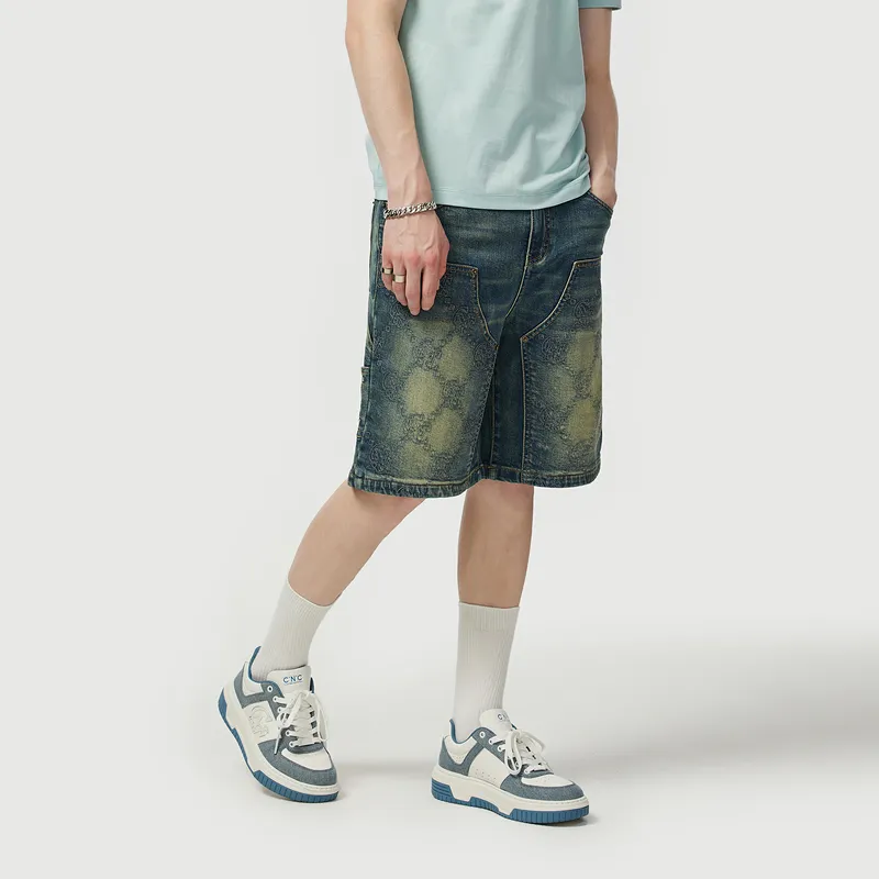 C'N'C Trend Series Denim Shorts Men's-4