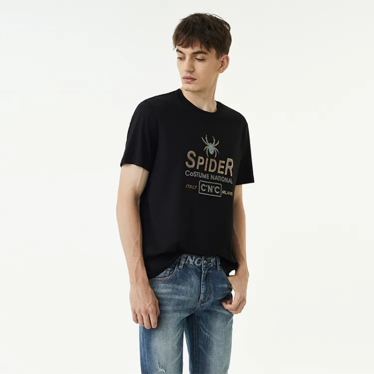 fitted cotton T-shirt