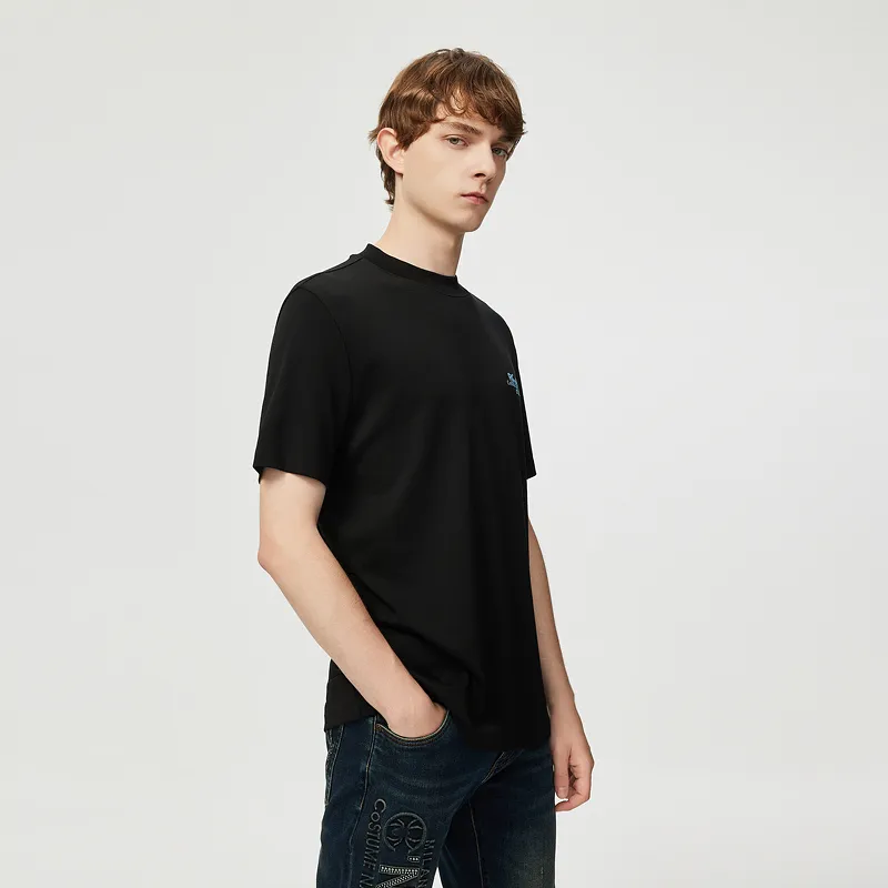 C'N'C Rhythm Party Series Fall And Winter Short Sleeved T Shirts Men's-4