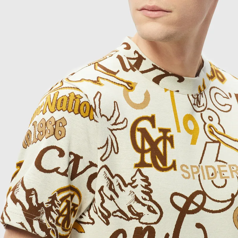 C'N'C Far Mountain Outdoor Series Fall Winter Short Sleeved T Shirts Men's-4