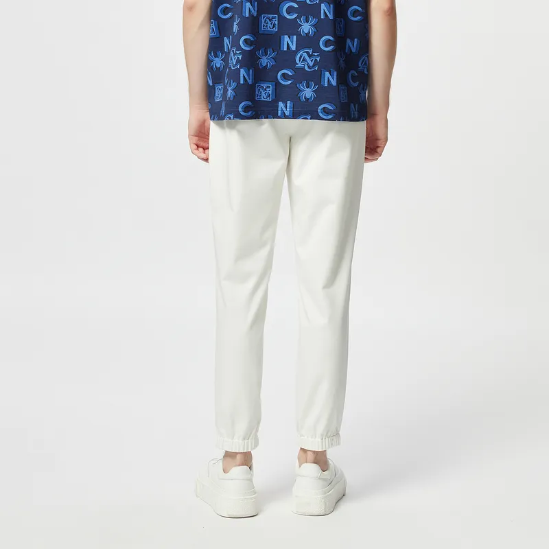 C'N'C Rhythm Party Series Casual Pants Men's White-5