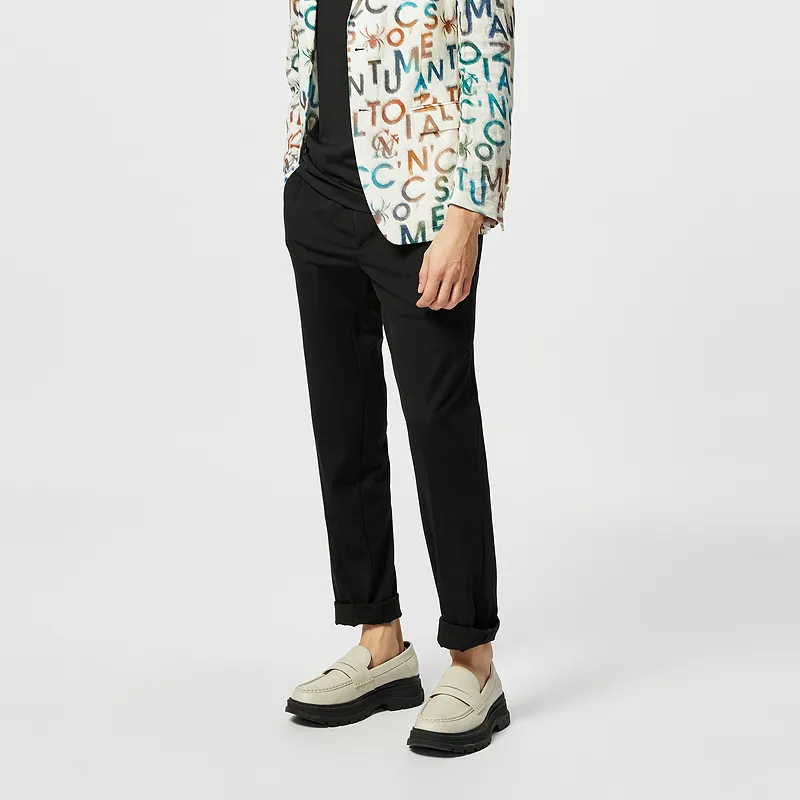 C'N'C Rhythm Party Series Casual Pants Men's Black-6