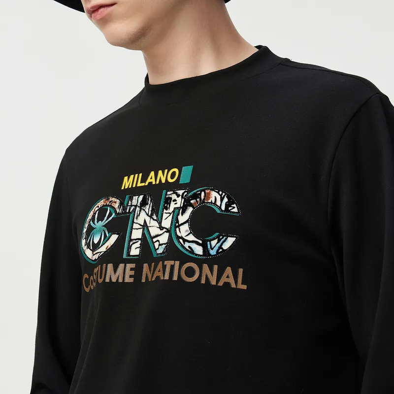 C'N'C Far Mountain Outdoor Series Fall And Winter Long-Sleeved T-Shirts Men's-5
