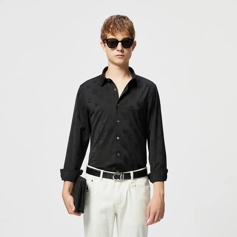 C'N'C New Order & Classics Series Shirt Men's Black-2