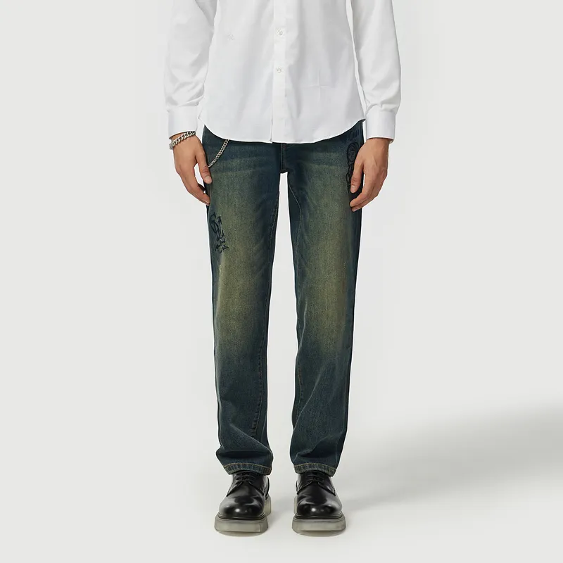 C'N'C Trend Series Jeans Men's Denim Blue-2