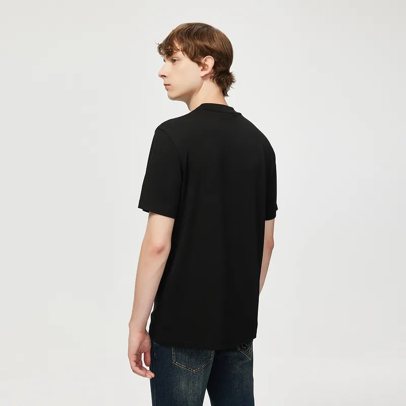 C'N'C Rhythm Party Series Fall And Winter Short Sleeved T Shirts Men's-5
