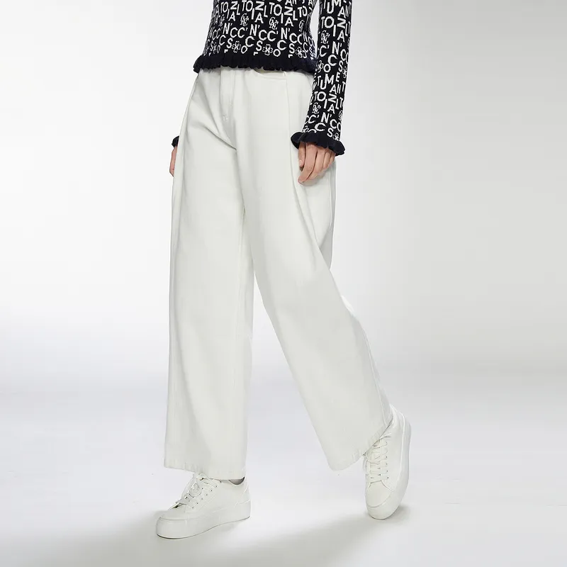 C'N'C Jeans Women's White-2