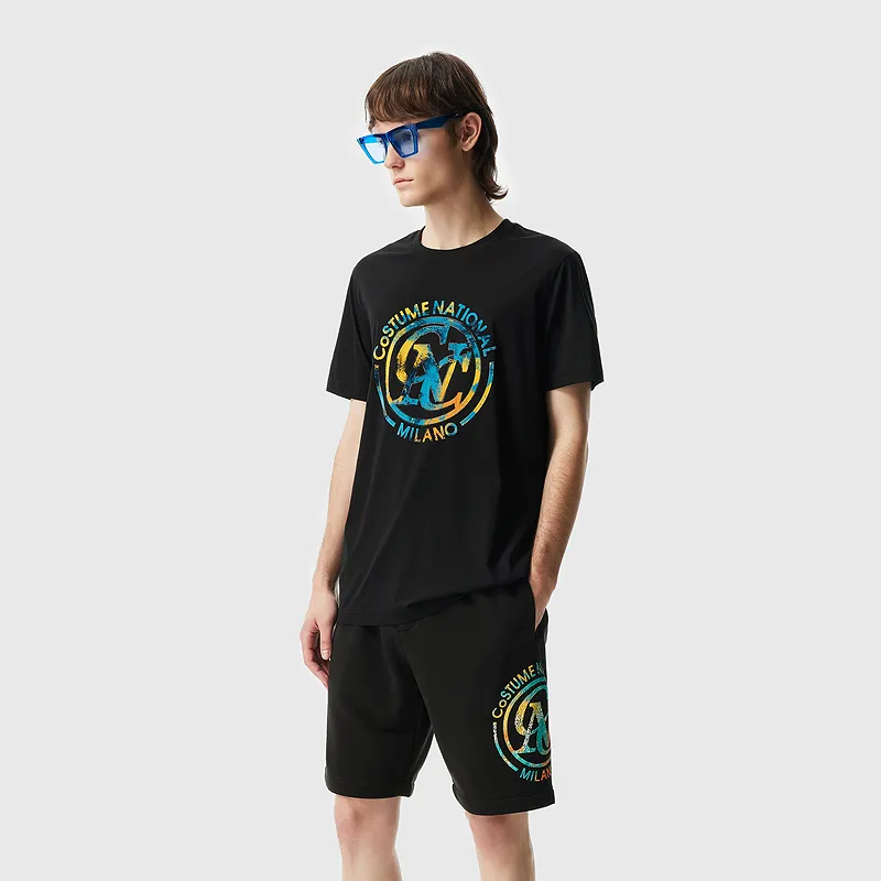 C'N'C Smudge & Distortion Series T Shirts Men-4