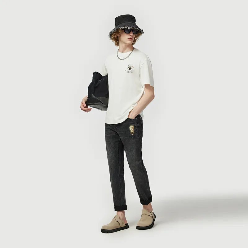 C'N'C Trend Series Jeans Men's Black-7