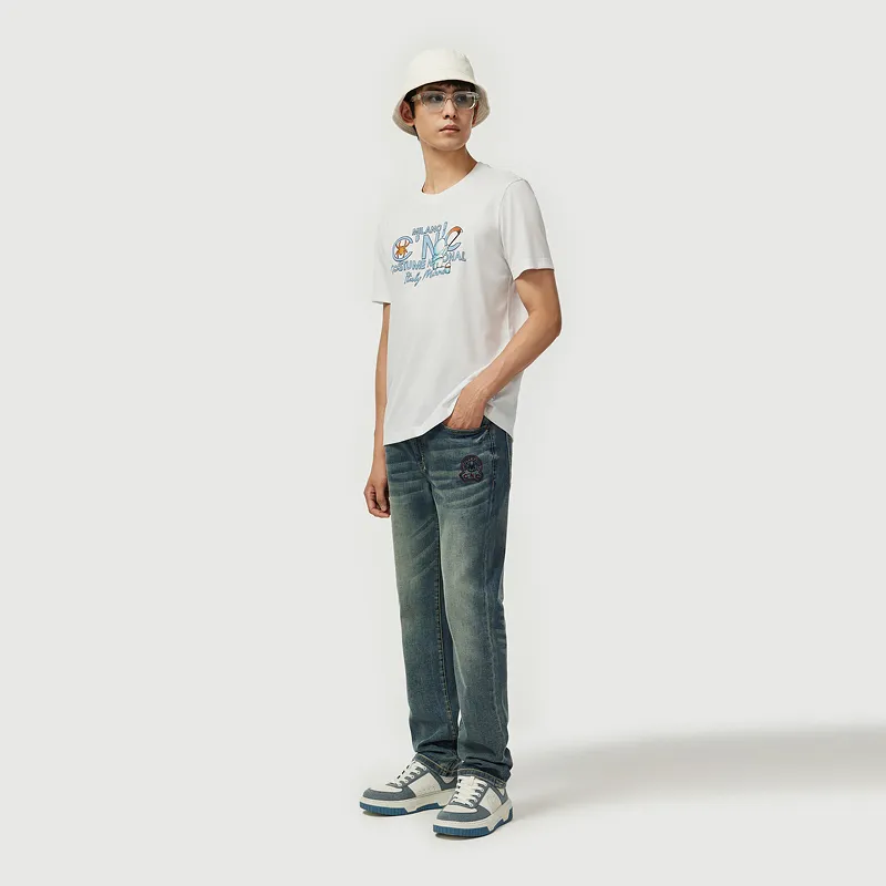 C'N'C New Order & Classics Series Jeans Men's Denim Blue-7