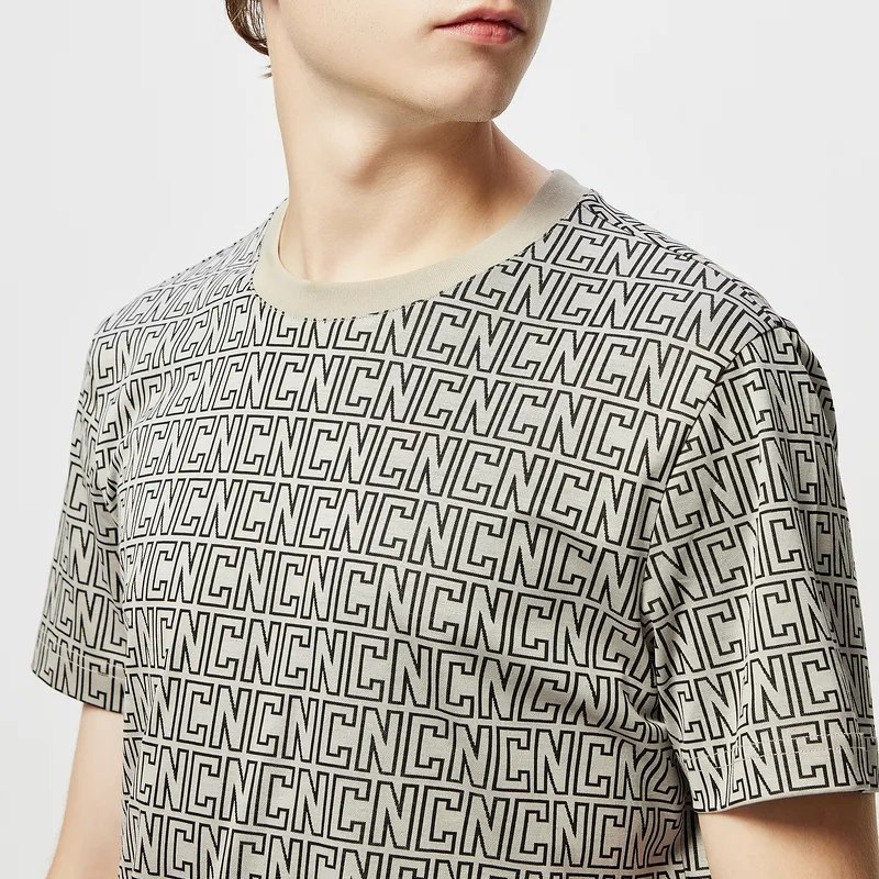 C'N'C New Order & Classics Series T Shirt Men's Brown With Print-6