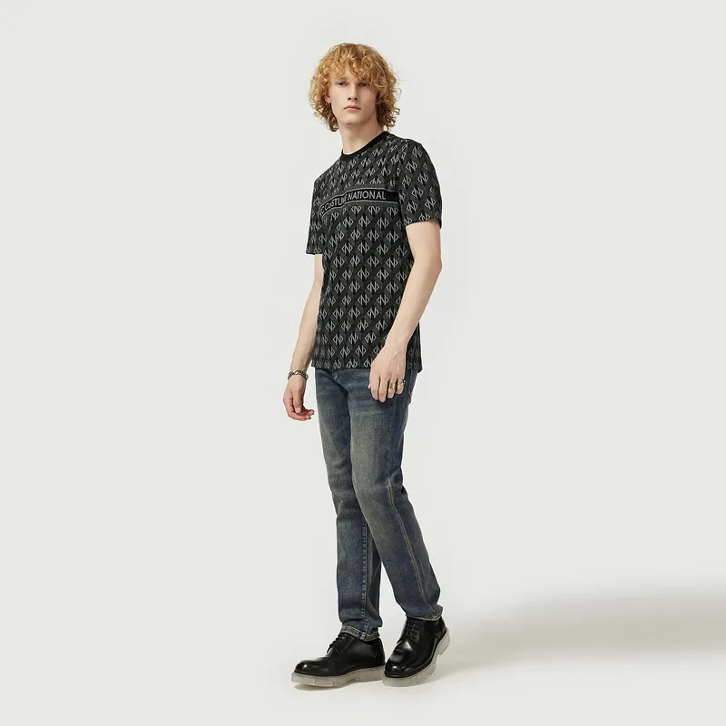 C'N'C New Order & Classics Series Jeans Men Denim Blue-7