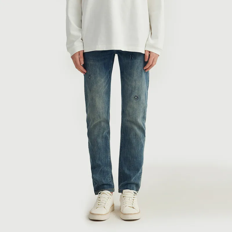 C'N'C New Order & Classics Series Spring And Summer Jeans Men's-2