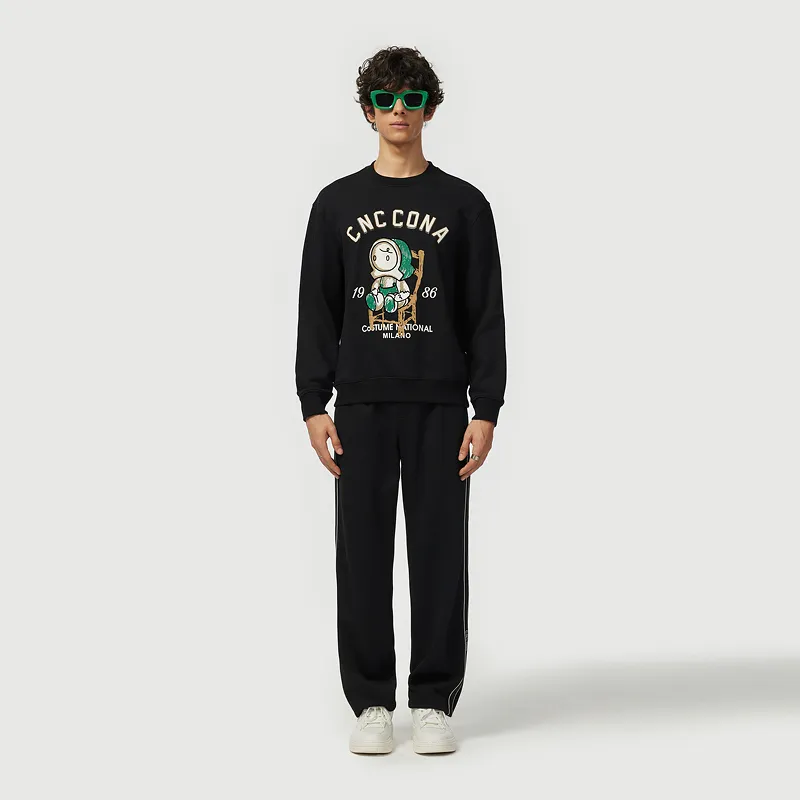 C'N'C Trend Series Sweatshirt Unisex Black-7