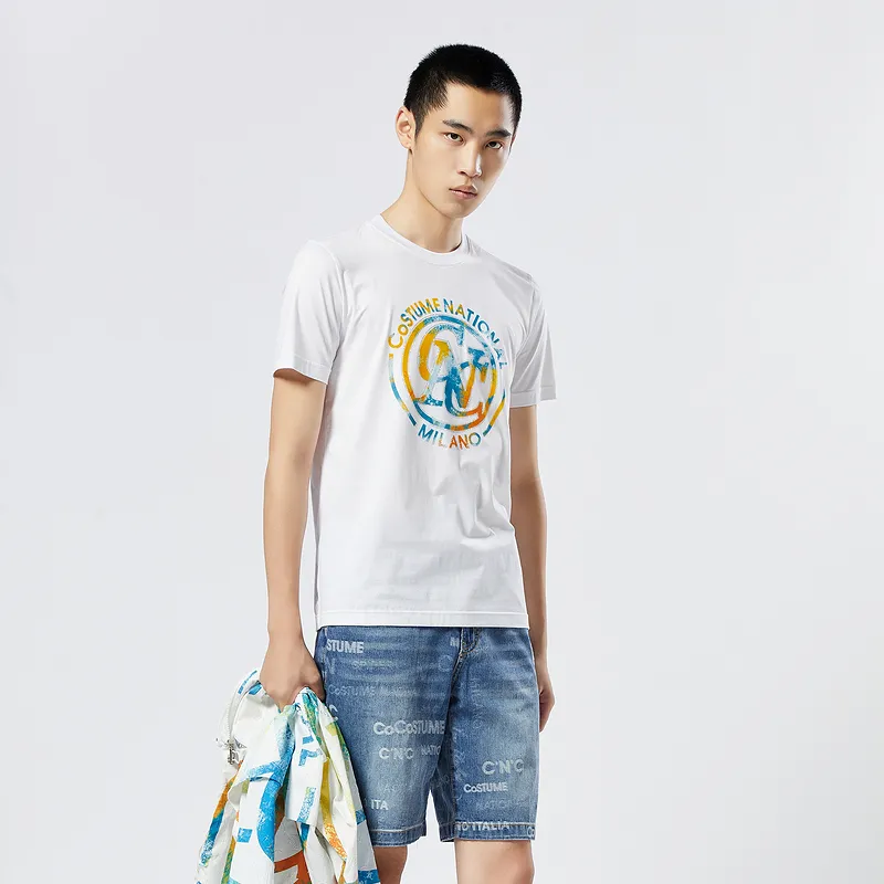 C'N'C Smudge & Distortion Series T Shirts Men-14