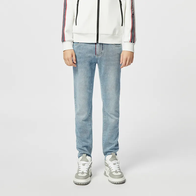 C'N'C Rhythm Party Series Jeans Men's Light Blue-2