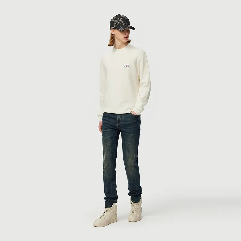 C'N'C Rhythm Party Series Jeans Men's Denim Blue-7