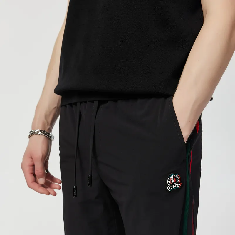 C'N'C New Order & Classics Series Casual Pants Men Black-6