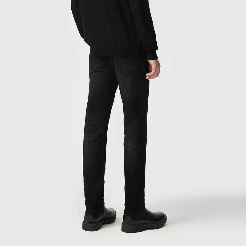 C'N'C Rhythm Party Series Fall And Winter Washable Jeans Men-5