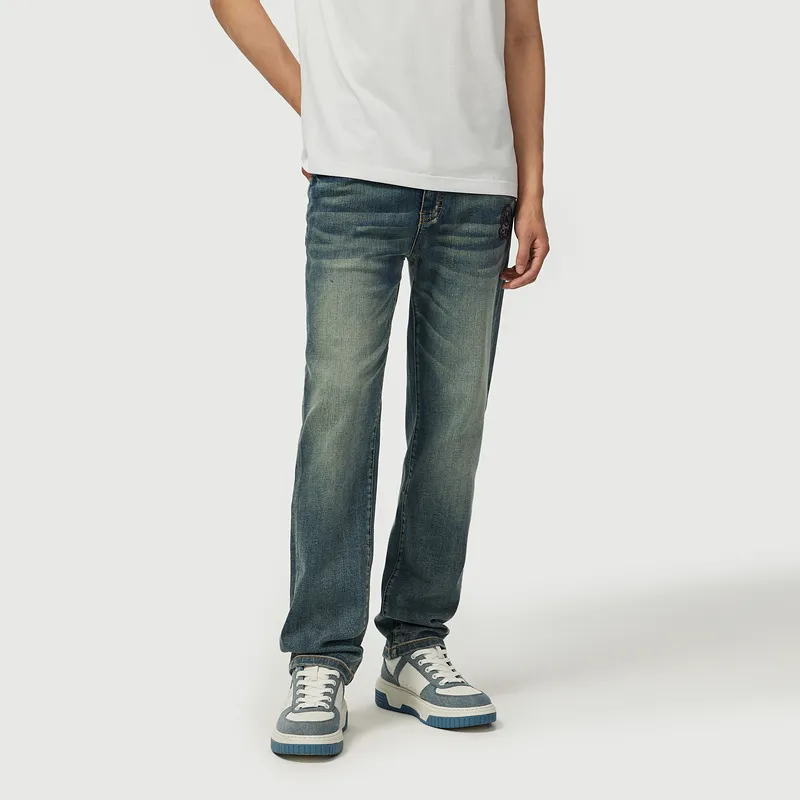 C'N'C New Order & Classics Series Jeans Men's Denim Blue-4