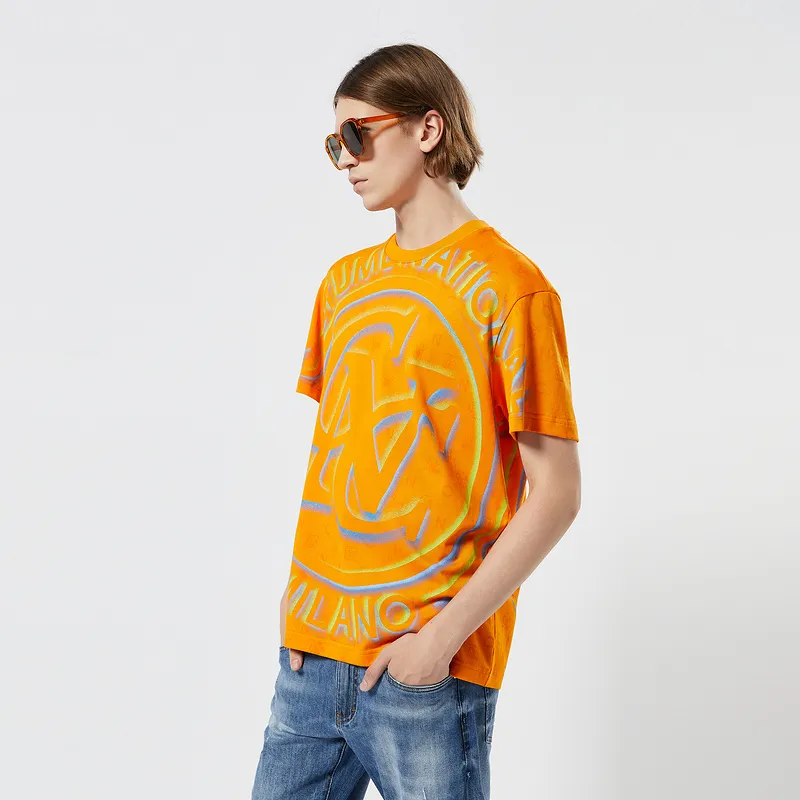 C'N'C Smudge & Distortion Series T Shirts Men-4