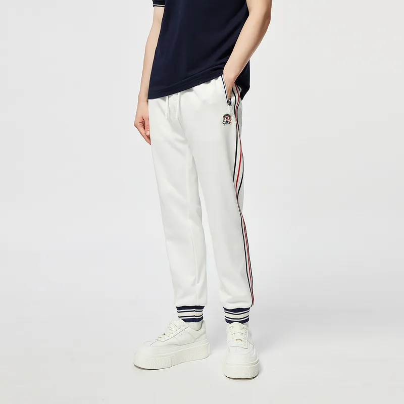 C'N'C Rhythm Party Series Casual Pants Men White-2