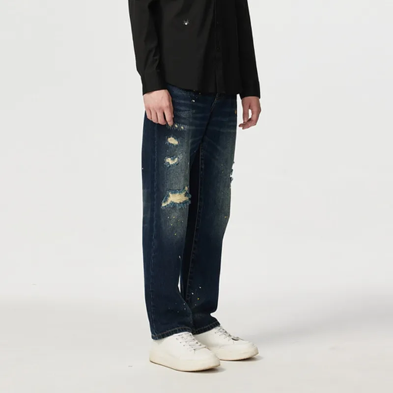 C'N'C Trend Series Fall And Winter Jeans Men's-5