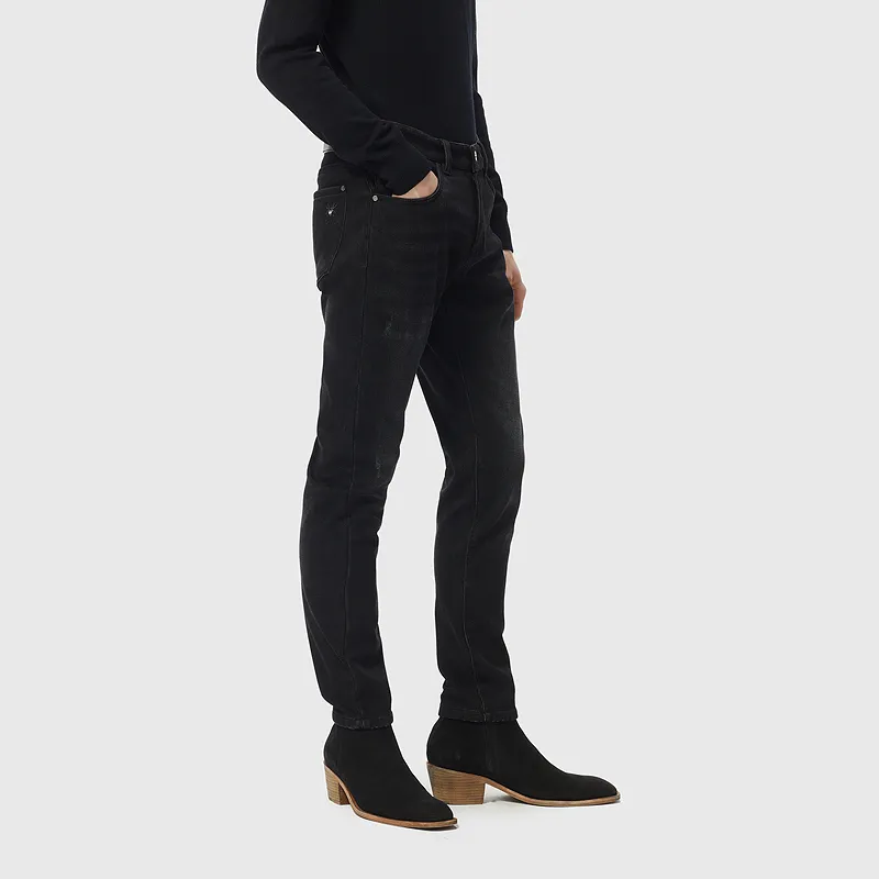 C'N'C New Order & Classics Series Fall Winter Washable Jeans Men's-4