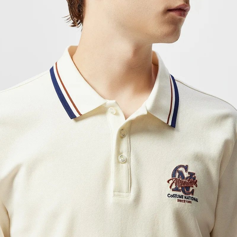 C'N'C New Order & Classics Series Polo Shirt Men's Ecru-3