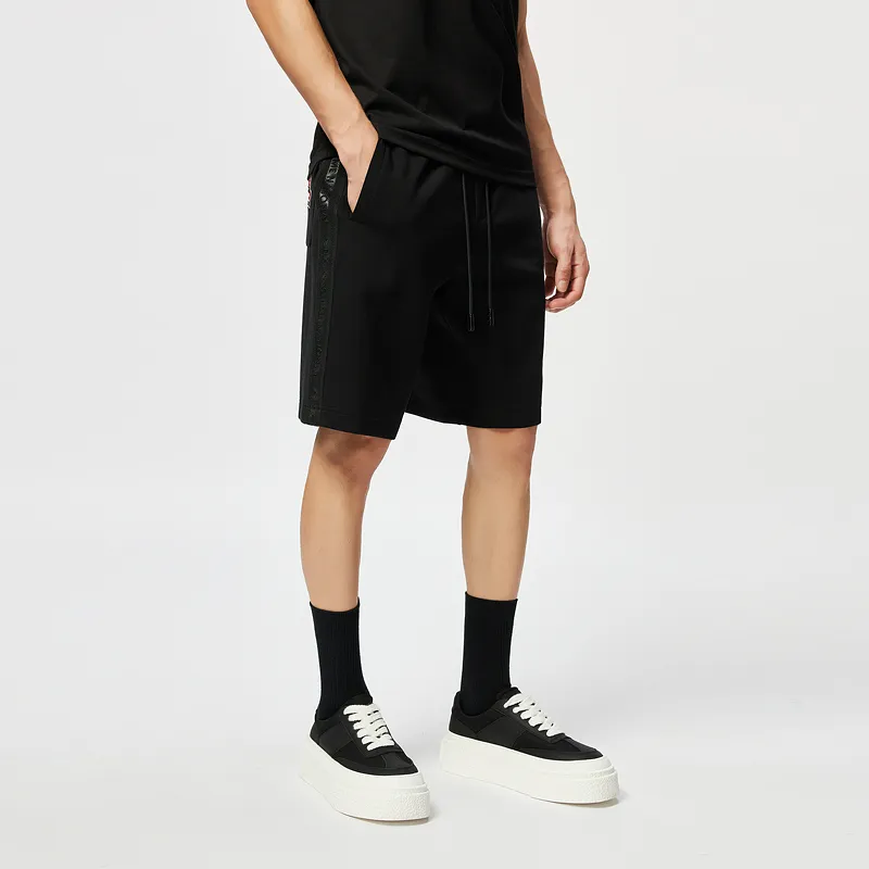 C'N'C Rhythm Party Series Casual Shorts Men's Black-4