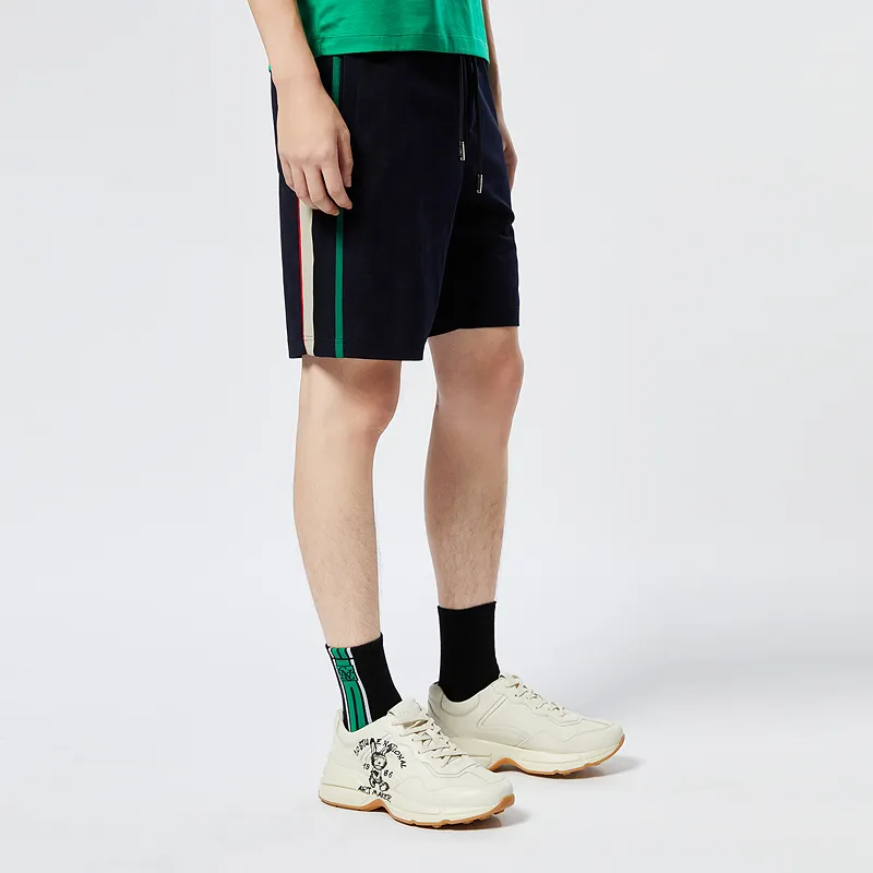 C'N'C Trend Series Casual Shorts Men's Navy Blue-3