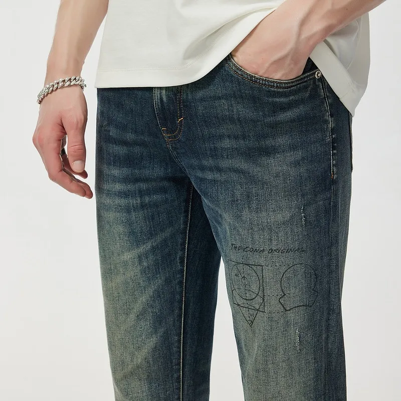 C'N'C New Order & Classics Series Jeans Men's Denim Blue-6