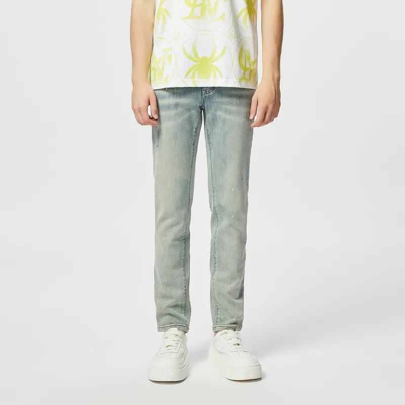 C'N'C Trend Series Jeans Men's Denim Blue-2