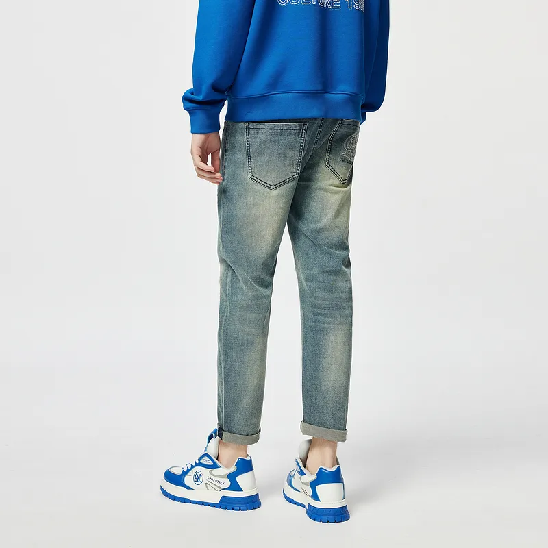 C'N'C New Order & Classics Series Jeans Men's Denim Blue-5