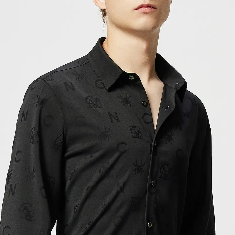 C'N'C New Order & Classics Series Shirt Men's Black-6