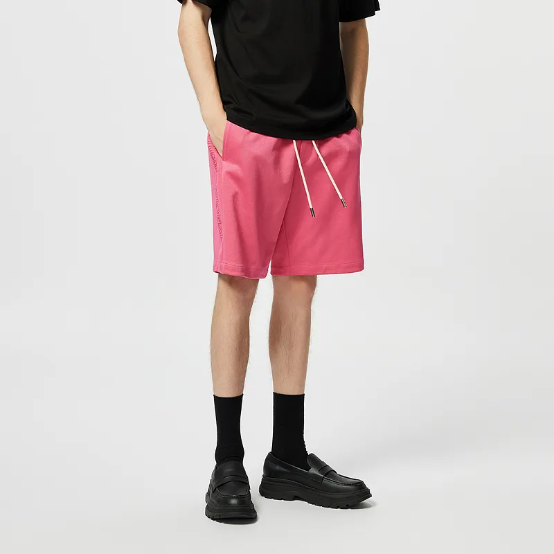C'N'C Trend Series Spring And Summer Casual Shorts Men's Rose Red-6
