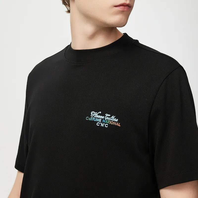 C'N'C Rhythm Party Series Fall And Winter Short Sleeved T Shirts Men's-7