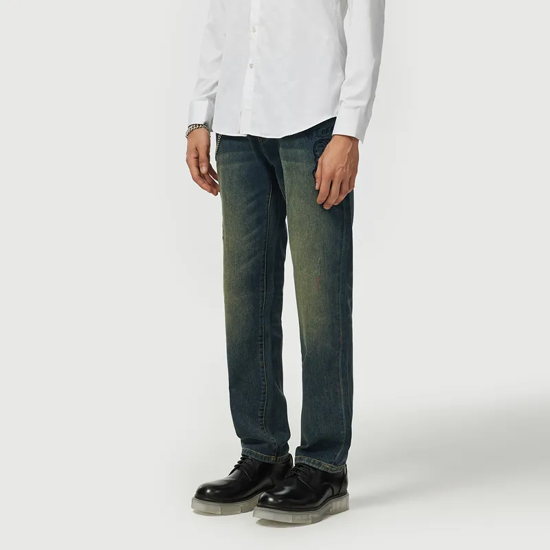 C'N'C Trend Series Jeans Men's Denim Blue-3