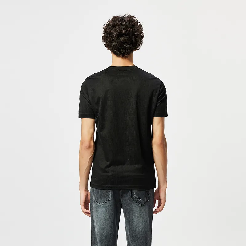 C'N'C New Order & Classics Series Spring Summer T Shirt Men's Black-2