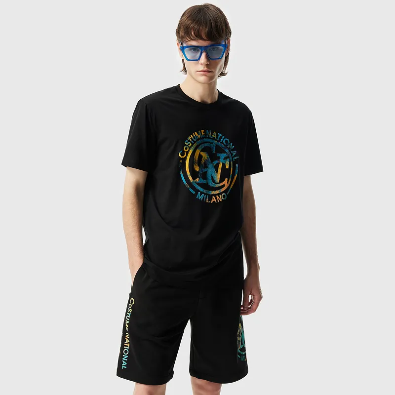 C'N'C Smudge & Distortion Series T Shirts Men-2