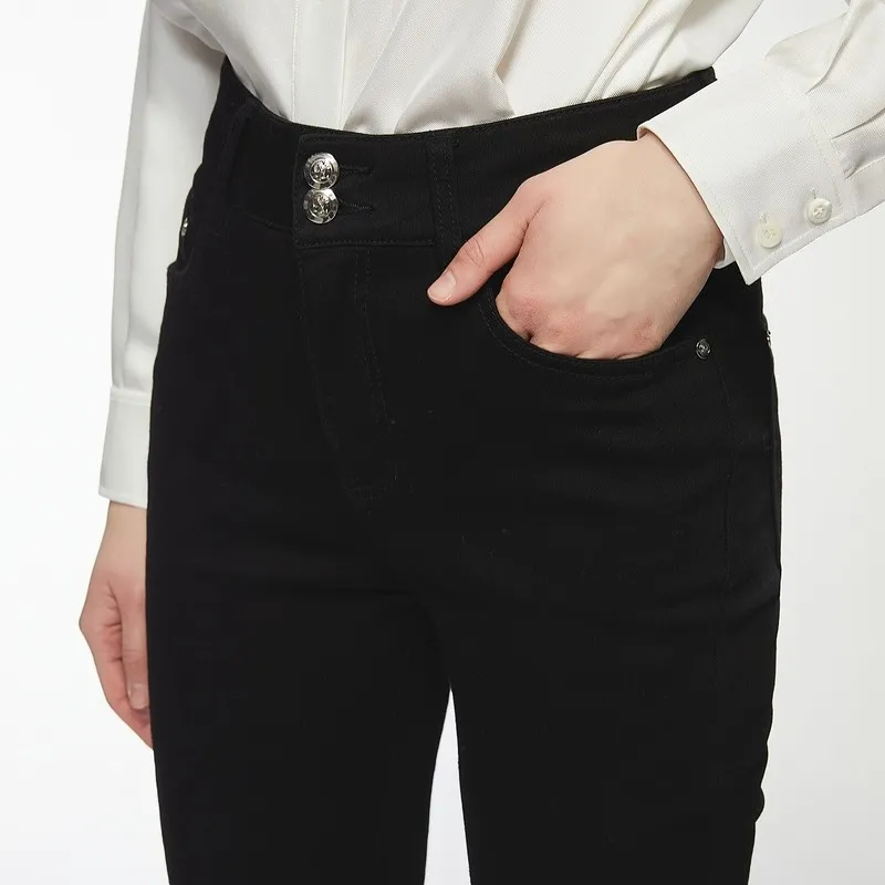 C'N'C Fall And Winter Jeans Women's-5