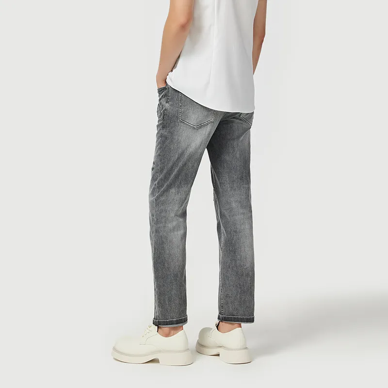 C'N'C New Order & Classics Series Jeans Men's Light Gray-5