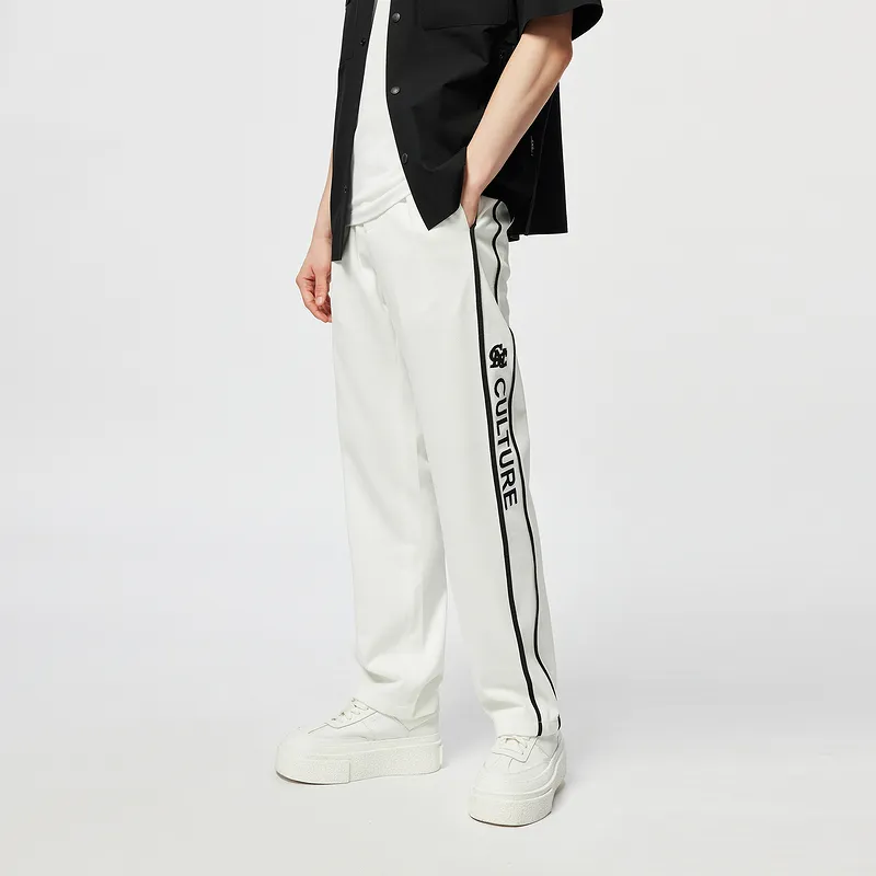 C'N'C Trend Series Casual Pants Men's White-3