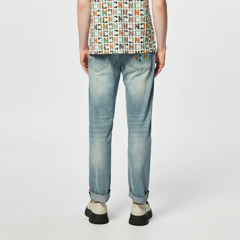 C'N'C New Order & Classics Series Jeans Men's Light Blue-5