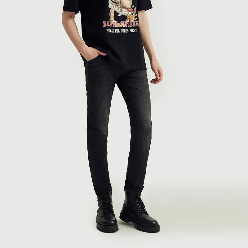 C'N'C New Order & Classics Series Jeans Men's Black-3