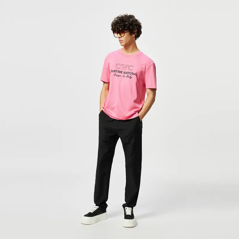 C'N'C Rhythm Party Series Casual Pants Men's Black-7
