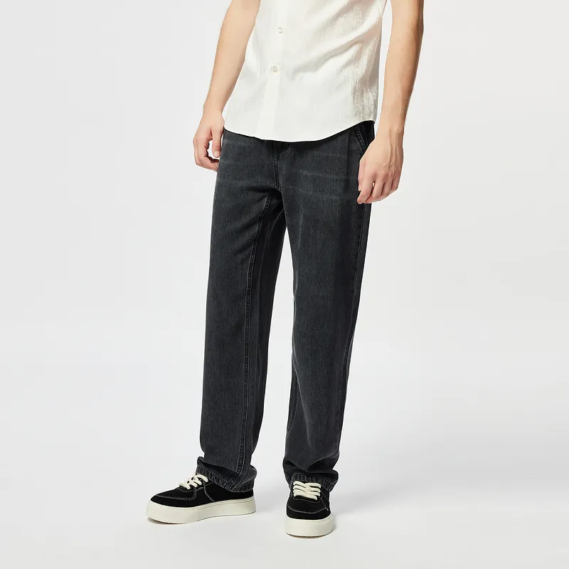 C'N'C New Order & Classics Series Jeans Men's Black Gray-3