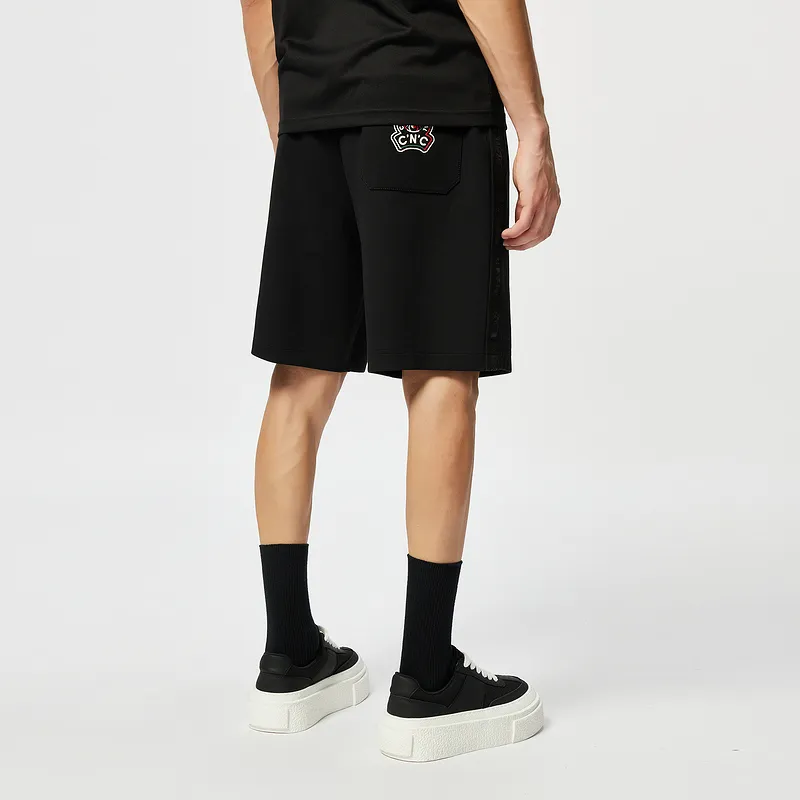 C'N'C Rhythm Party Series Casual Shorts Men's Black-5